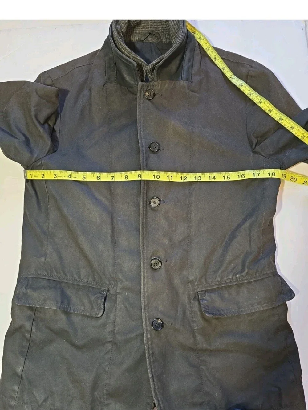 All Saints Mens Survey Double Layered Casual Blazer Jacket Black Size XS